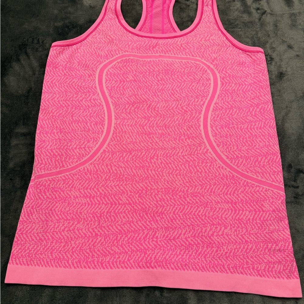 Lululemon Swiftly Tech Pink Racerback Women's Tank Top